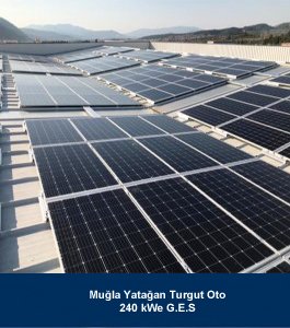 Muğla Yatağan Turgut Oto 240 kWe G.E.S