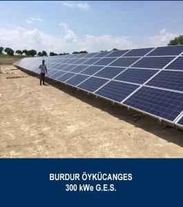 BURDUR ÖYKÜCANGES 300 kWe G.E.S.