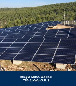 Muğla Milas Gökbel 750.2 kWe G.E.S